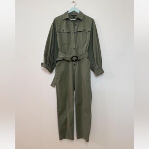 Banana Republic Olive Jumpsuit